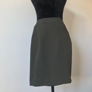 ‘Olive Pencil Skirt